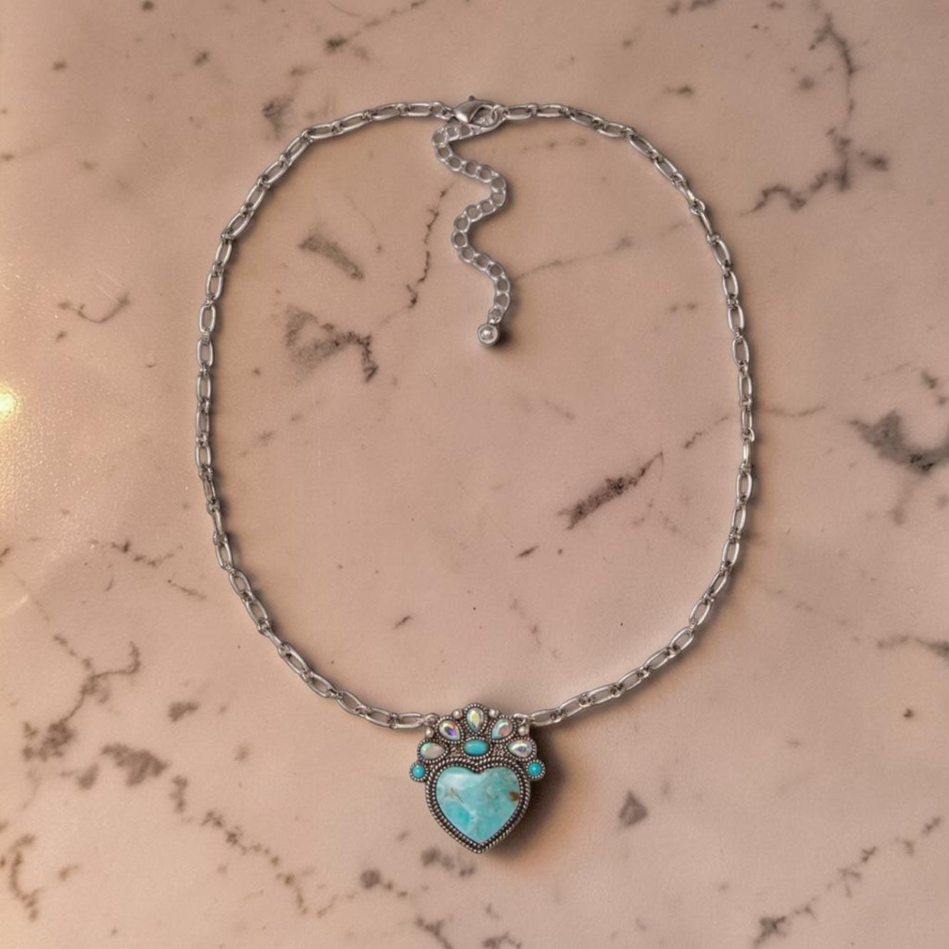 Twilight Canyon Heart Necklace