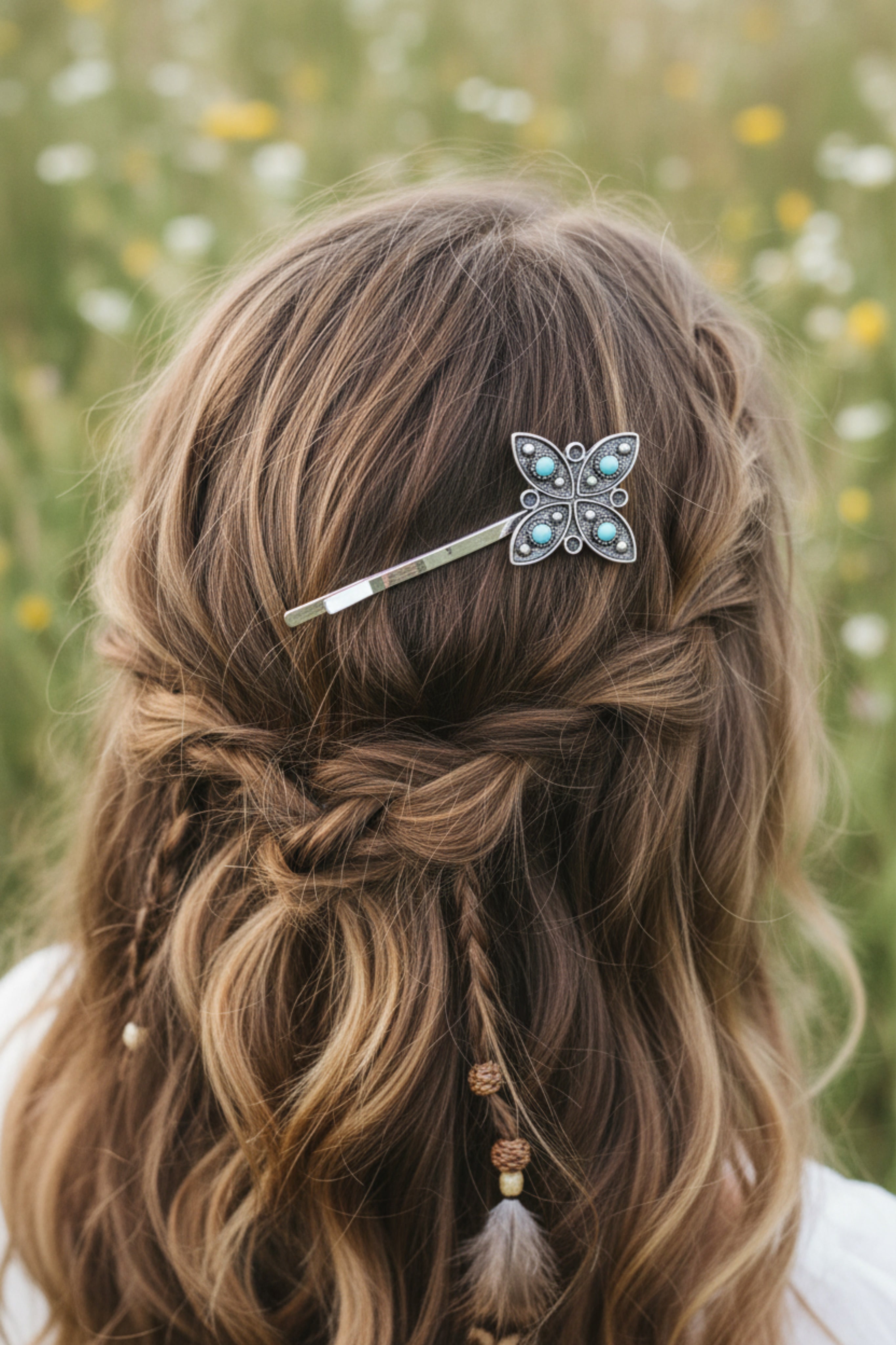 Sagebrush Turquoise Pin Set