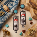 Wildfire Drop Earrings