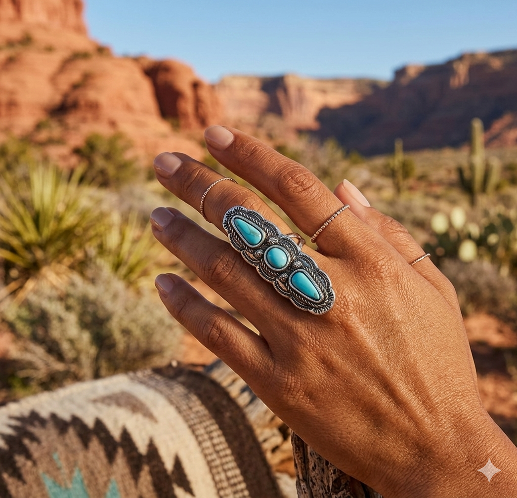 Sagebrush Scallop Ring