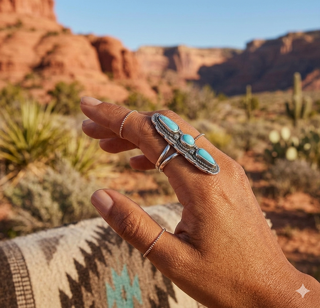 Sagebrush Scallop Ring