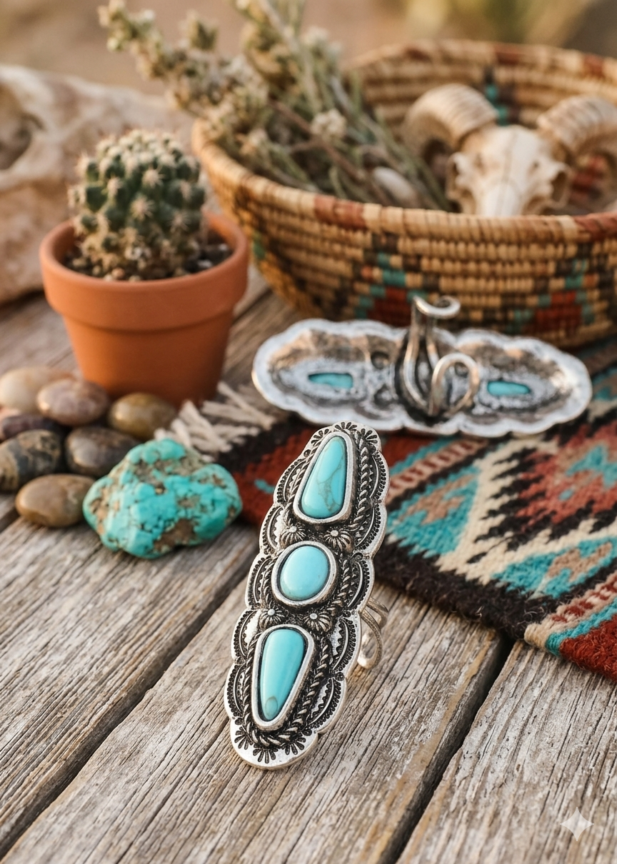Sagebrush Scallop Ring
