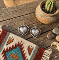 Prairie Heart Drop Earrings