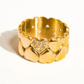 Luna Love Petite Hearts Ring